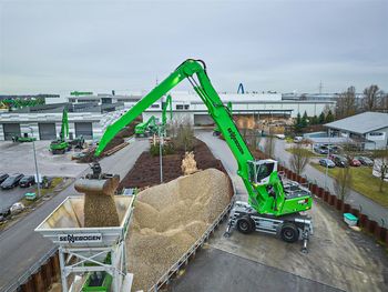 SENNEBOGEN 850 G-series-material handler with energy recovery system-scrap handling