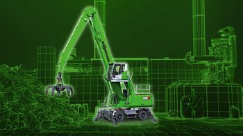 Umschlagbagger SENNEBOGEN 830 G-Serie-17m Reichweite-neues SENcon